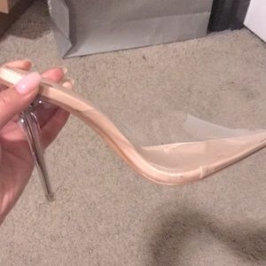 Fashion Nova - Katie clear heels